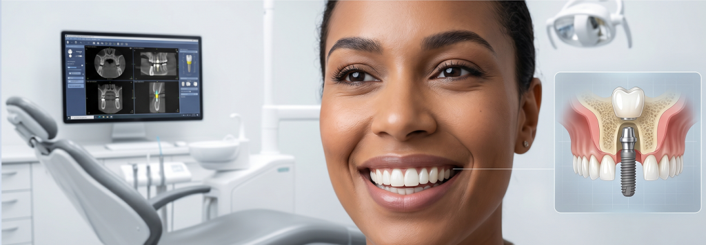 מרפאת One Dental מתמחה בשיקום מורכב של הפה והלסת, בהובלת ד"ר נתן אלגייב. אנו מציעים פתרונות מתקדמים (השתלות, הרמת סינוס) ואבחון דיגיטלי (3D), תוך התאמה אישית לכל מטופל. לתיאום פגישת ייעוץ בראשון לציון או באר שבע: 077-2313633.