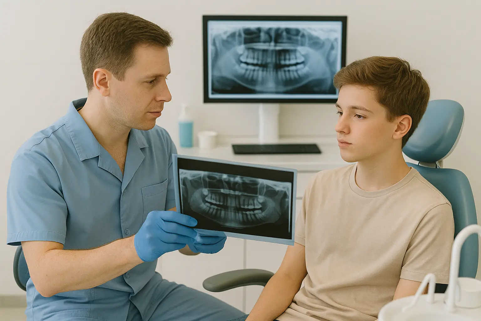 עקירת שיניים לצורך יישור במרפאת שיניים One Dental