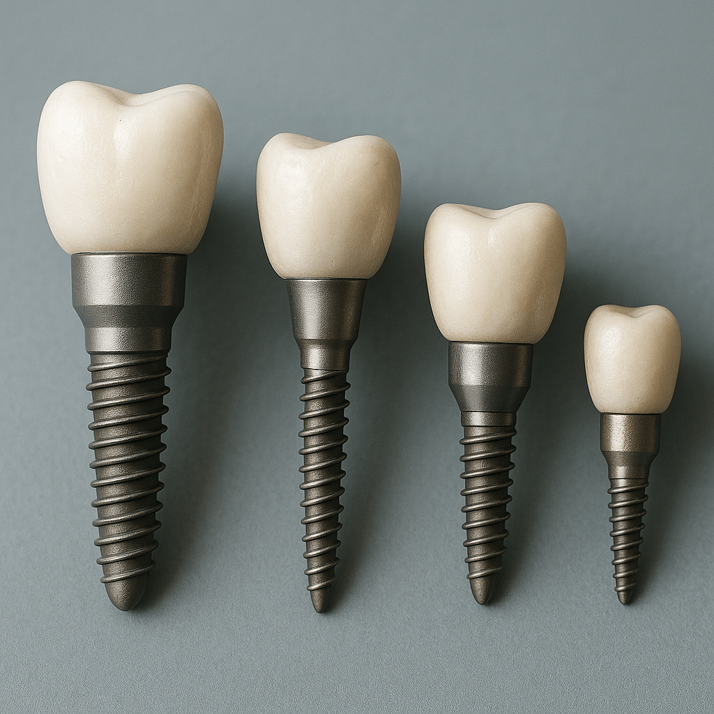 סוגי שתלים דנטליים במרפאת One Dental
