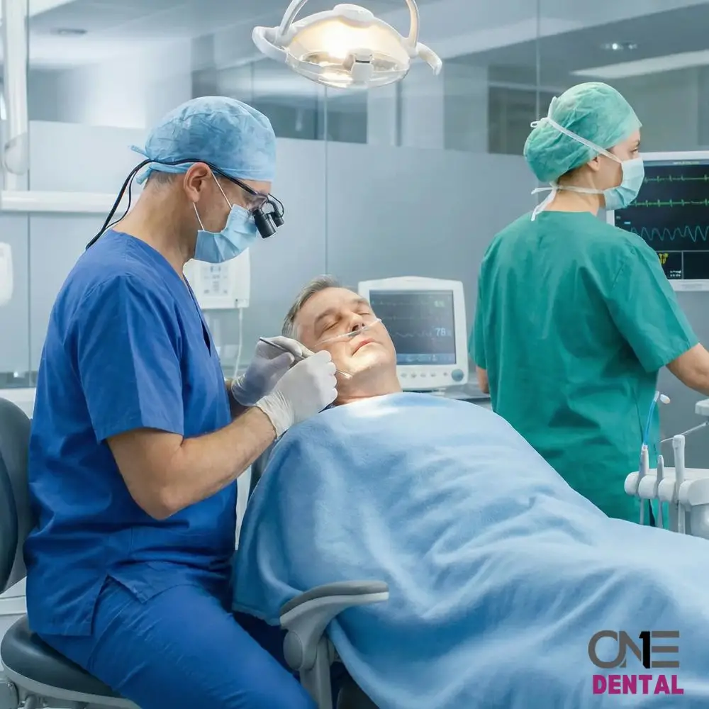 במרפאת ONE DENTAL מתבצעת השתלת שיניים בהרדמה מלאה